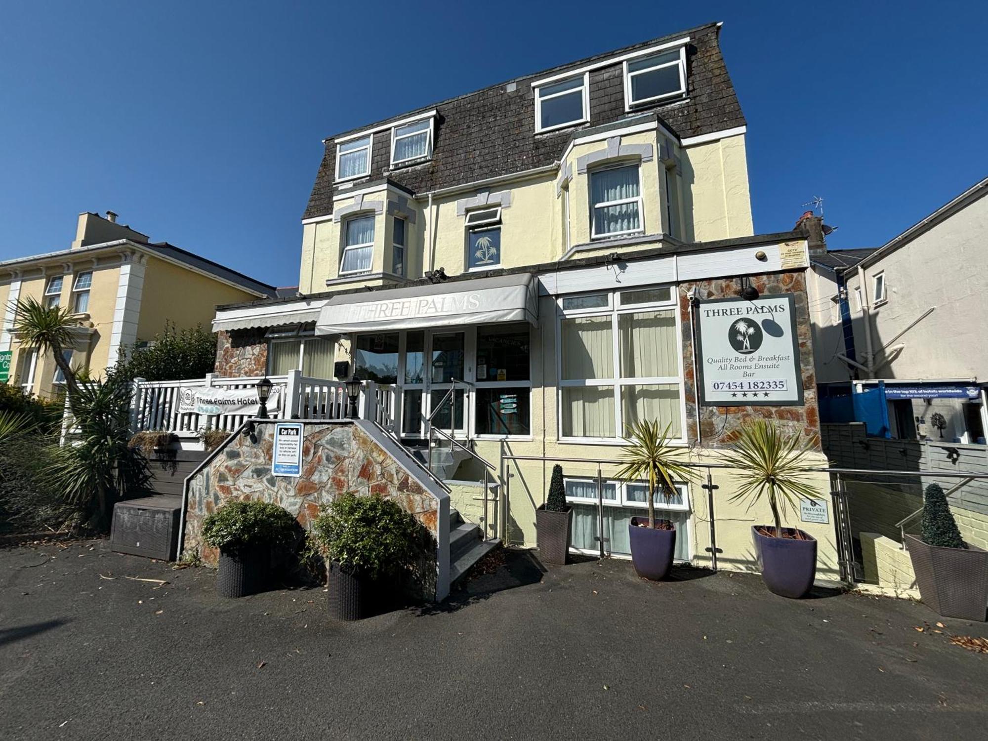 Three Palms Hotel Paignton Eksteriør billede